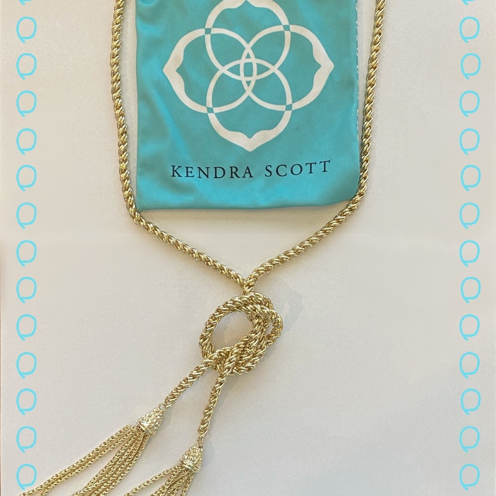 PRICE DROP ‼️ Kendra Scott Jackie Rope Necklace